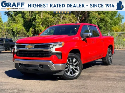 Red 2022 Chevrolet Silverado 1500 LT for sale in Davison, MI