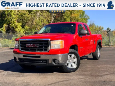 Red 2010 GMC Sierra 1500 SLE for sale in Davison, MI