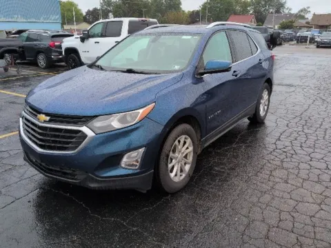 Blue 2019 Chevrolet Equinox LT for sale in Davison, MI