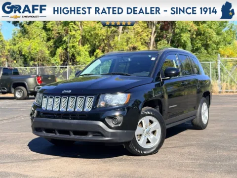 Black 2017 Jeep Compass Latitude for sale in Davison, MI