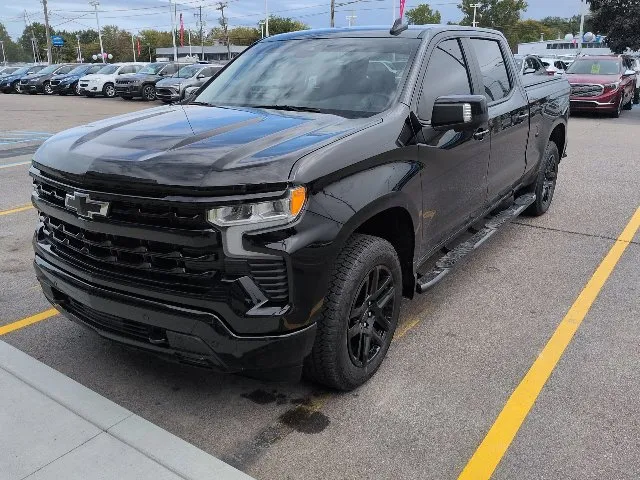 Black 2024 Chevrolet Silverado 1500 RST for sale in Davison, MI