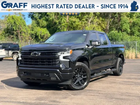 Black 2024 Chevrolet Silverado 1500 RST for sale in Davison, MI