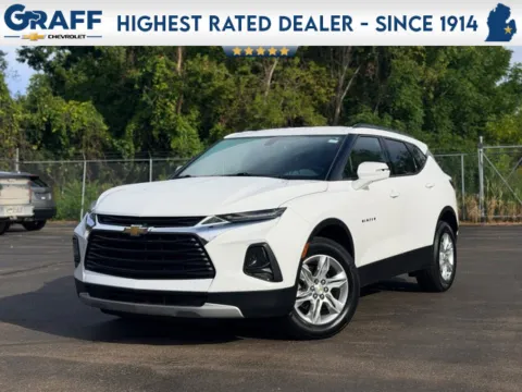 White 2020 Chevrolet Blazer LT for sale in Davison, MI