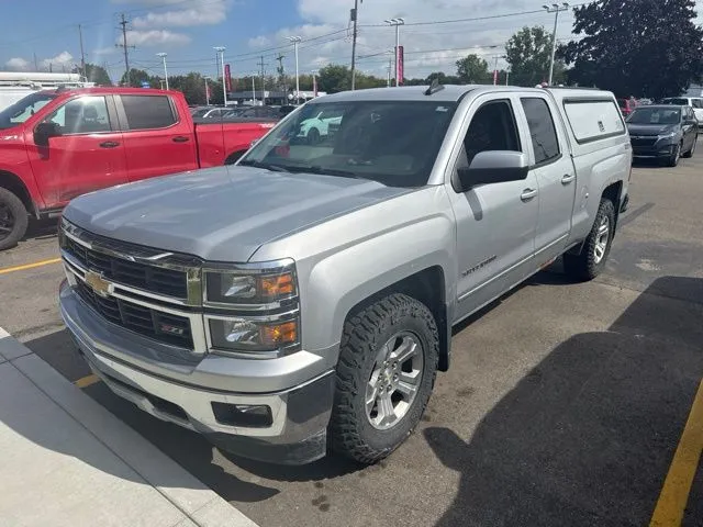 Silver 2015 Chevrolet Silverado 1500 LT for sale in Davison, MI