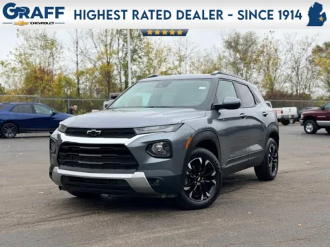 Gray 2021 Chevrolet TrailBlazer LT for sale in Davison, MI