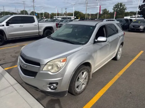 Silver 2013 Chevrolet Equinox LTZ for sale in Davison, MI