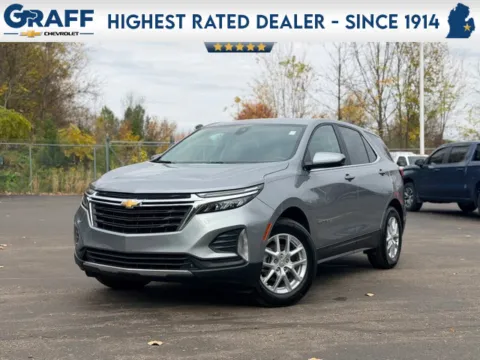 Gray 2024 Chevrolet Equinox LT for sale in Davison, MI