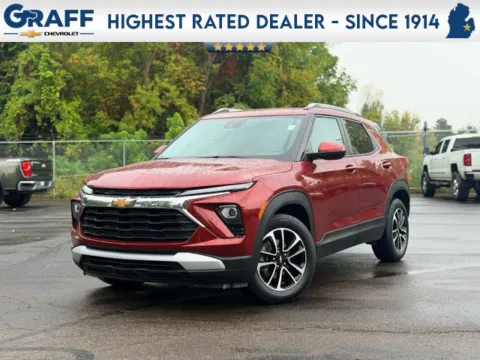 Red 2024 Chevrolet TrailBlazer LT for sale in Davison, MI
