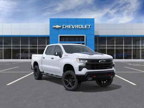 White 2026 Chevrolet Silverado 1500 LT Trail Boss for sale in Davison, MI