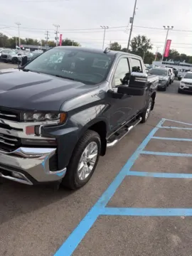 Gray 2021 Chevrolet Silverado 1500 LTZ for sale in Davison, MI
