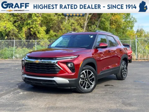 Red 2024 Chevrolet TrailBlazer LT for sale in Davison, MI