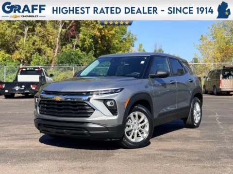 Gray 2024 Chevrolet TrailBlazer LS for sale in Davison, MI