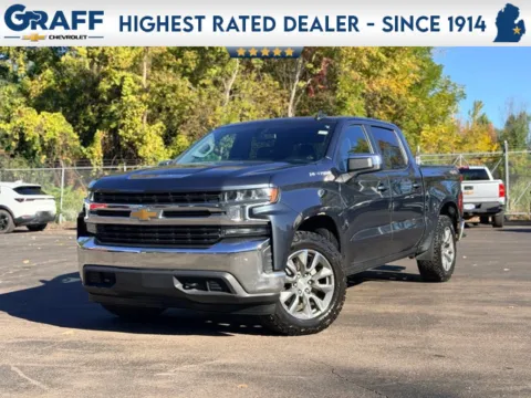 Gray 2021 Chevrolet Silverado 1500 LT for sale in Davison, MI