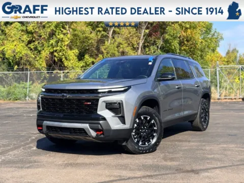 Gray 2025 Chevrolet Traverse Z71 for sale in Davison, MI