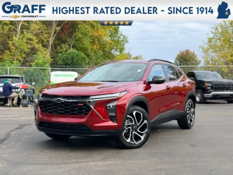 Red 2025 Chevrolet Trax 2RS for sale in Davison, MI