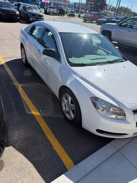 White 2011 Chevrolet Malibu LS for sale in Davison, MI
