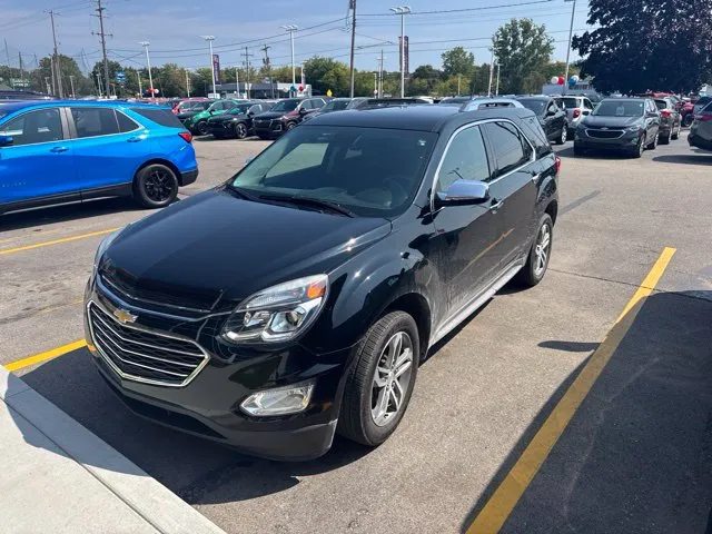 Black 2017 Chevrolet Equinox Premier for sale in Davison, MI
