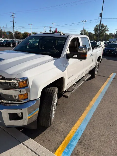 White 2018 Chevrolet Silverado 2500 HD LTZ for sale in Davison, MI