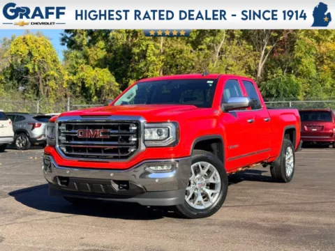 Red 2016 GMC Sierra 1500 SLT for sale in Davison, MI