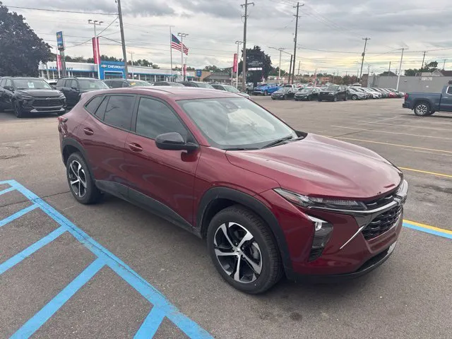 Red 2024 Chevrolet Trax 1RS for sale in Davison, MI