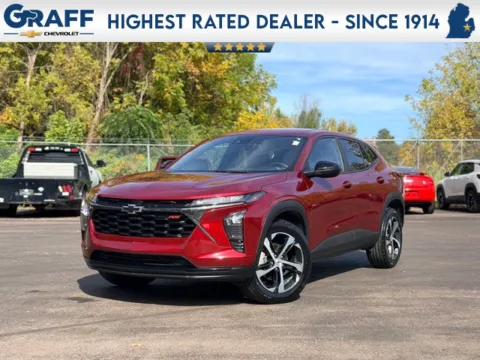 Red 2024 Chevrolet Trax 1RS for sale in Davison, MI