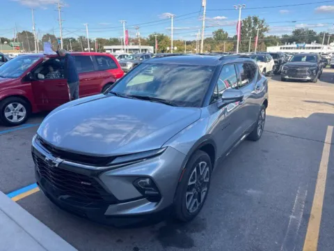 Gray 2024 Chevrolet Blazer RS for sale in Davison, MI