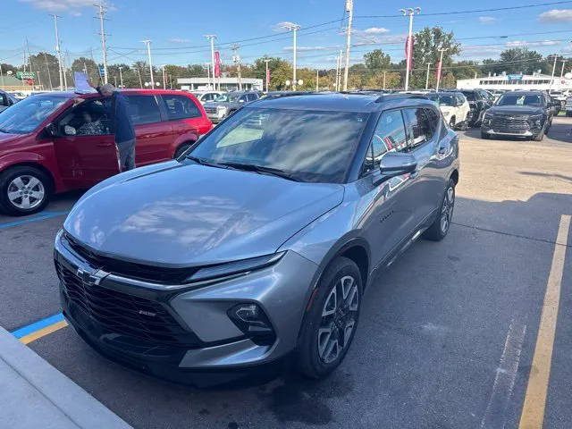 Gray 2024 Chevrolet Blazer RS for sale in Davison, MI