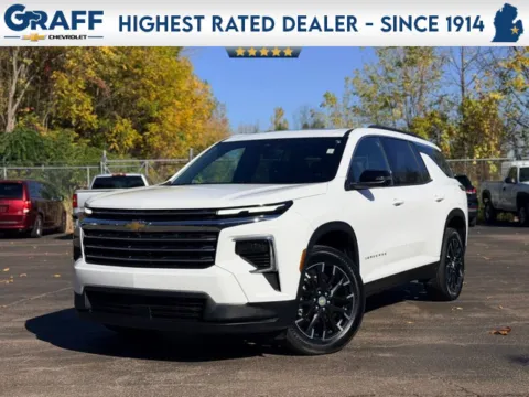 White 2026 Chevrolet Traverse LT for sale in Davison, MI