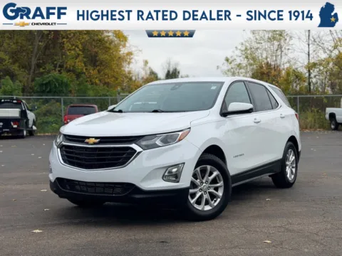 White 2019 Chevrolet Equinox LT for sale in Davison, MI