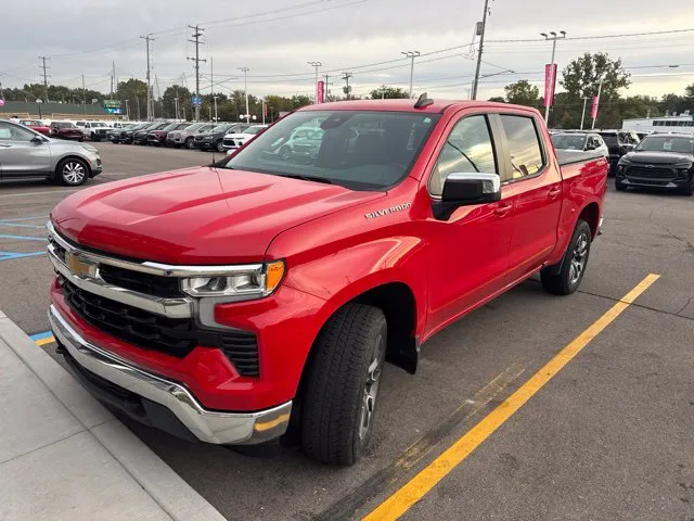 Red 2024 Chevrolet Silverado 1500 LT for sale in Davison, MI