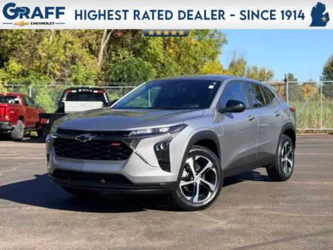 Gray 2024 Chevrolet Trax 1RS for sale in Davison, MI