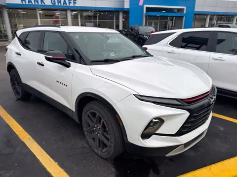 White 2024 Chevrolet Blazer LT for sale in Davison, MI