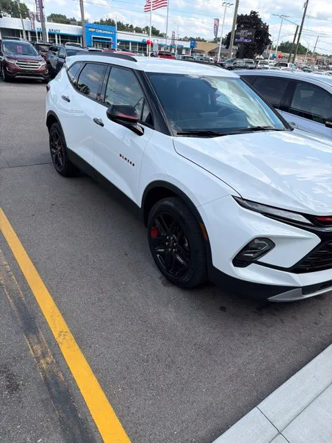 White 2024 Chevrolet Blazer LT for sale in Davison, MI