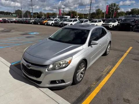 Silver 2015 Chevrolet Malibu LT for sale in Davison, MI