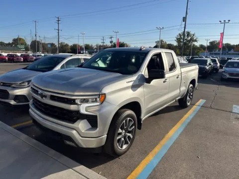 Silver 2022 Chevrolet Silverado 1500 RST for sale in Davison, MI