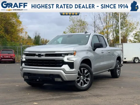 Silver 2022 Chevrolet Silverado 1500 RST for sale in Davison, MI