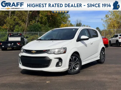 White 2017 Chevrolet Sonic LT for sale in Davison, MI