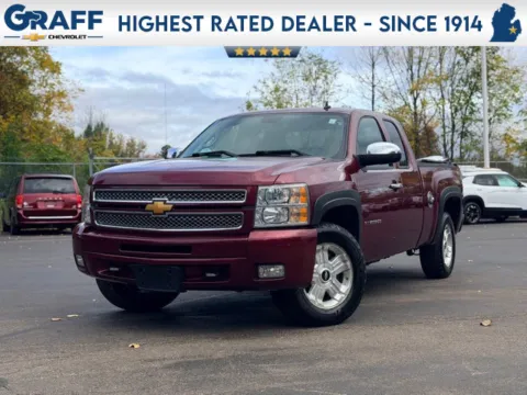 Red 2013 Chevrolet Silverado 1500 LT for sale in Davison, MI