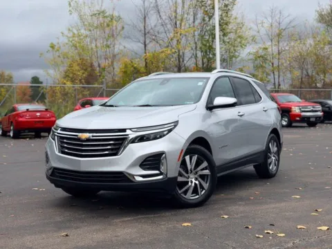 Silver 2022 Chevrolet Equinox Premier for sale in Davison, MI