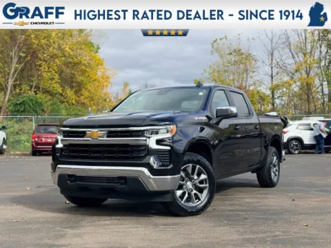 Black 2026 Chevrolet Silverado 1500 LT for sale in Davison, MI