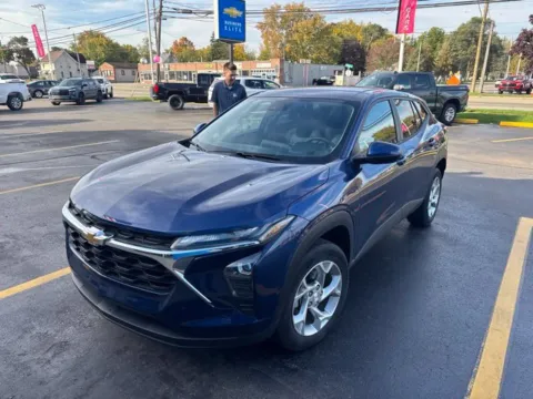 Blue 2024 Chevrolet Trax LS for sale in Davison, MI