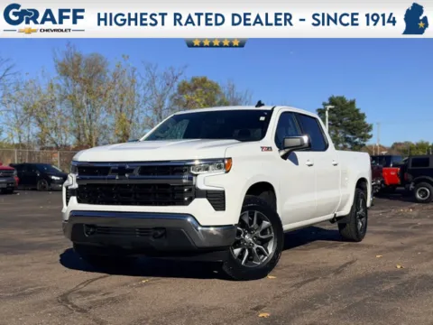White 2024 Chevrolet Silverado 1500 LT for sale in Davison, MI