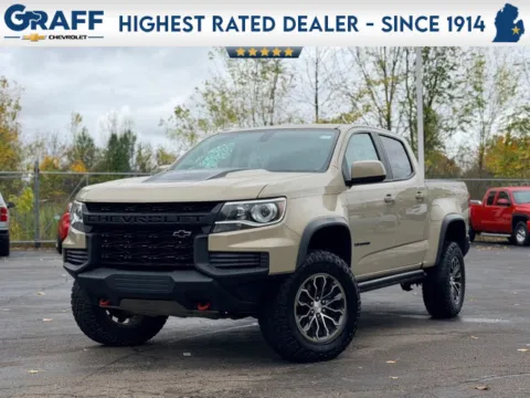 Beige 2022 Chevrolet Colorado ZR2 for sale in Davison, MI