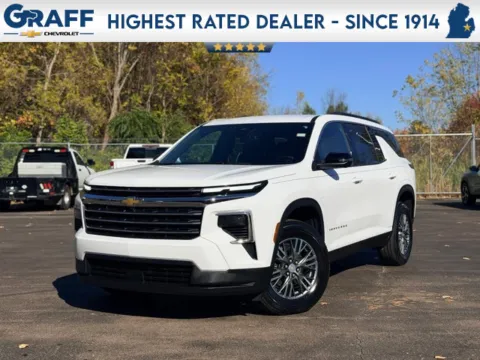 White 2024 Chevrolet Traverse LT for sale in Davison, MI