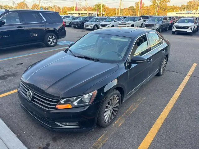 Black 2016 Volkswagen Passat 1.8T SE for sale in Davison, MI