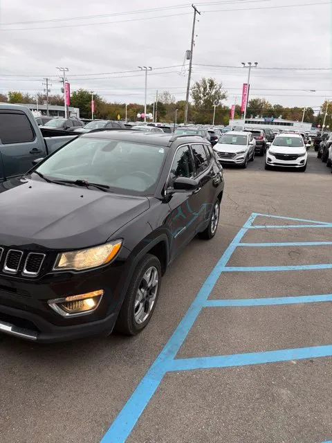Black 2020 Jeep Compass Limited for sale in Davison, MI