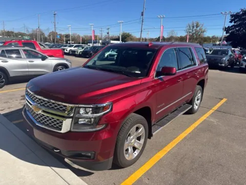 Red 2017 Chevrolet Tahoe LT for sale in Davison, MI