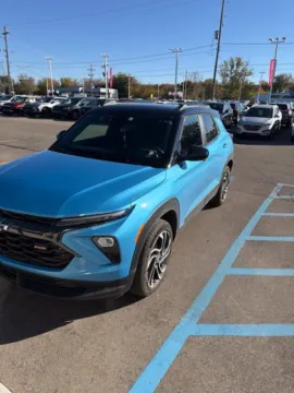 Blue 2025 Chevrolet TrailBlazer RS for sale in Davison, MI