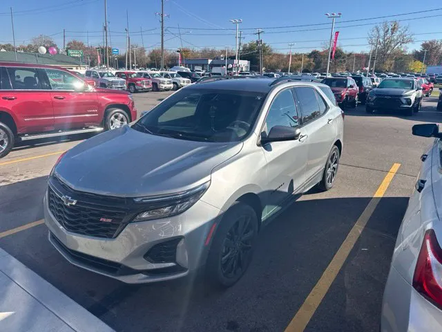 Gray 2024 Chevrolet Equinox RS for sale in Davison, MI