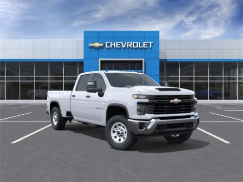 White 2025 Chevrolet Silverado 2500HD Work Truck for sale in Davison, MI
